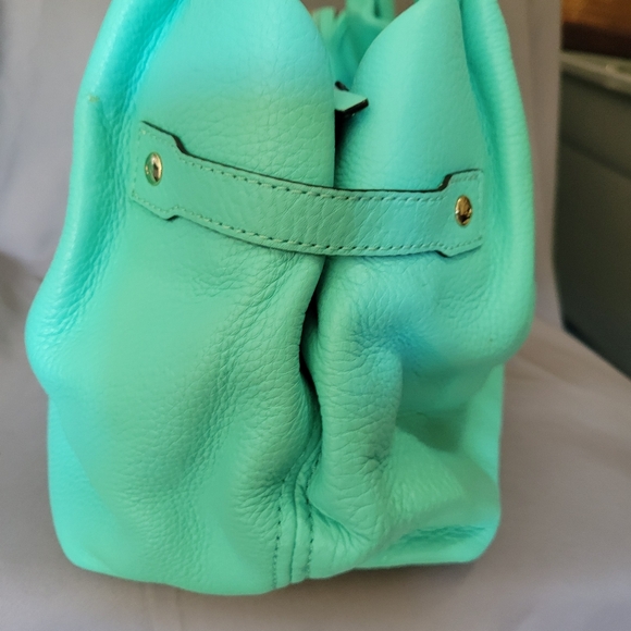 KATE SPADE NY Leather handbag w/matching wallet wallet is NWOT tan inside. - Picture 5 of 10